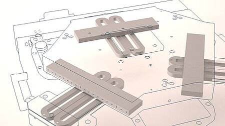 [Translate to German:] Operating Principle: Six Planar Coils and Halbach Arrays