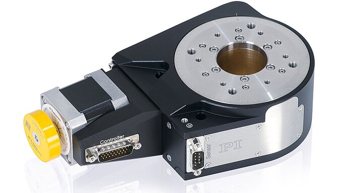 Rotationstische mit DC, bürstenlosen DC (BLDC) und Schrittmotoren