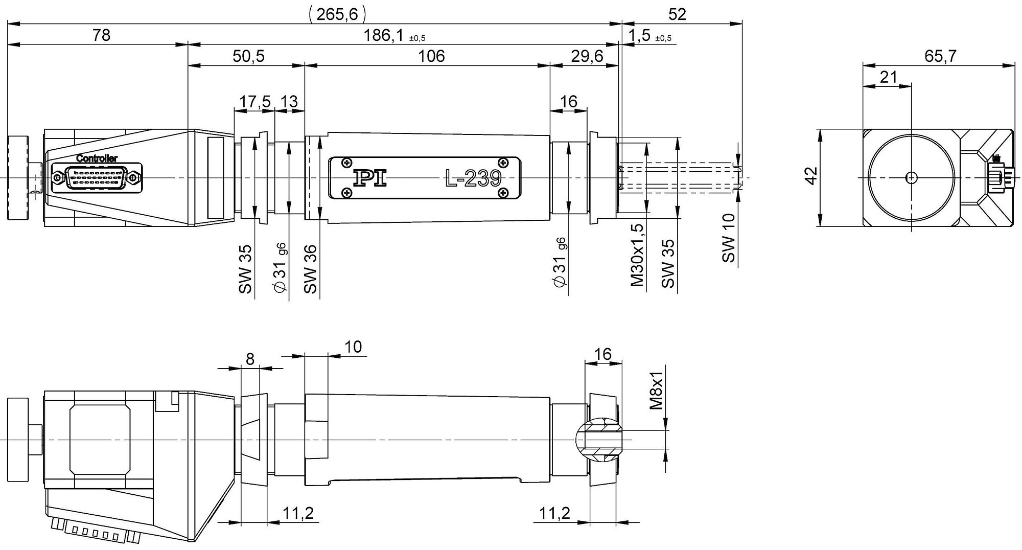L239 HochlastLinearaktor