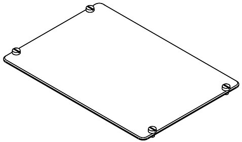 P-545.PP3 Universalhalterplatte